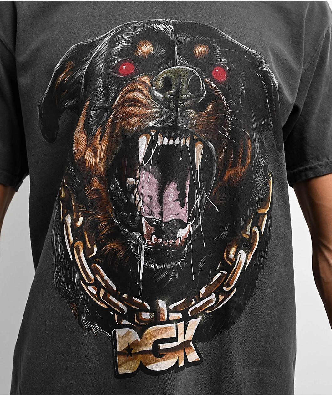DGK Guard Black Wash T-Shirt Product Image