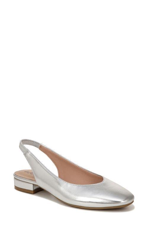 LifeStride Claire Women's Slingback Flats, Size: 5, Silver Product Image