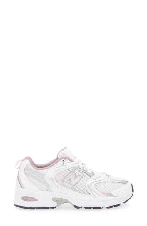 New Balance Gender Inclusive 530 Sneaker in White/Silver Metallic at Nordstrom, Size 9.5 Women's Product Image