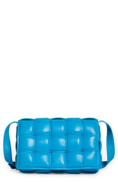 Womens The Cassette Padded Leather Crossbody Bag Product Image