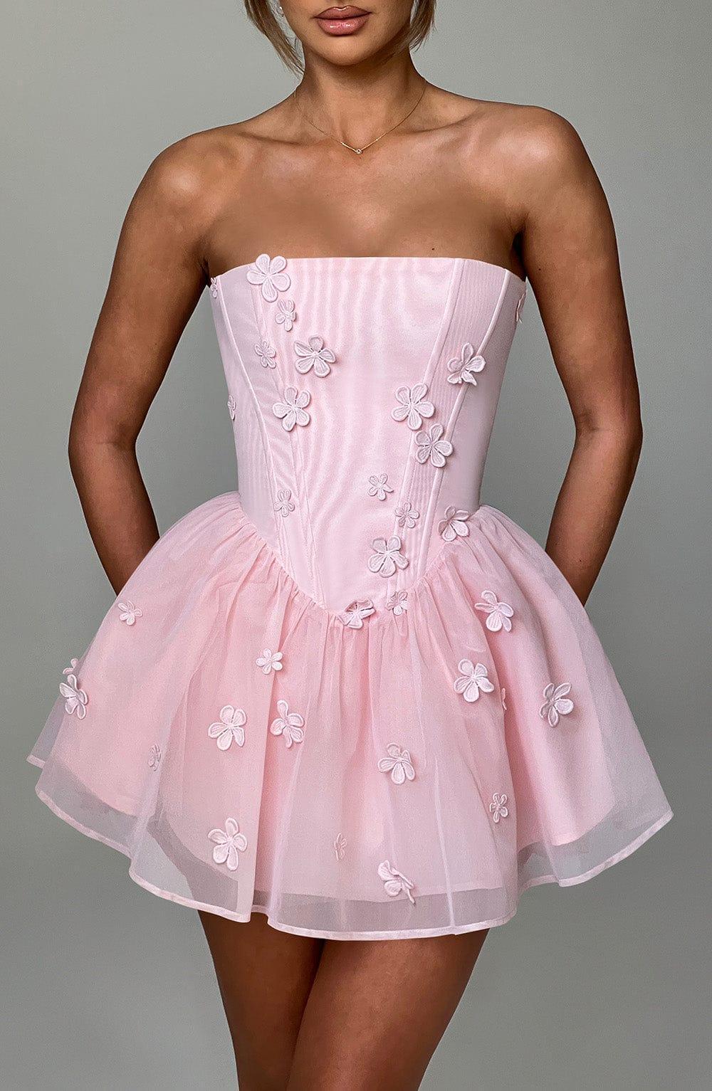 Justina Playsuit - Blush Product Image