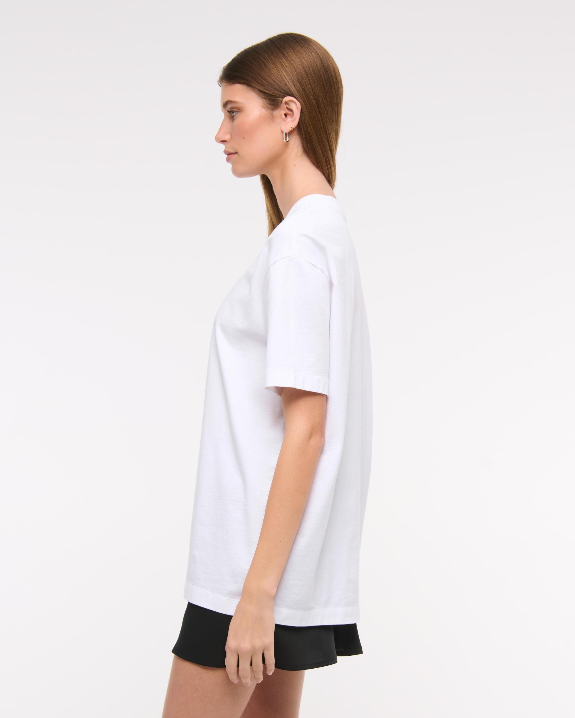 Oversized Paris Raspberry Graphic Tee Product Image
