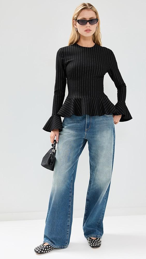 GANNI Ganni Bou Bag Mini Soir Satin | Shopbop Product Image