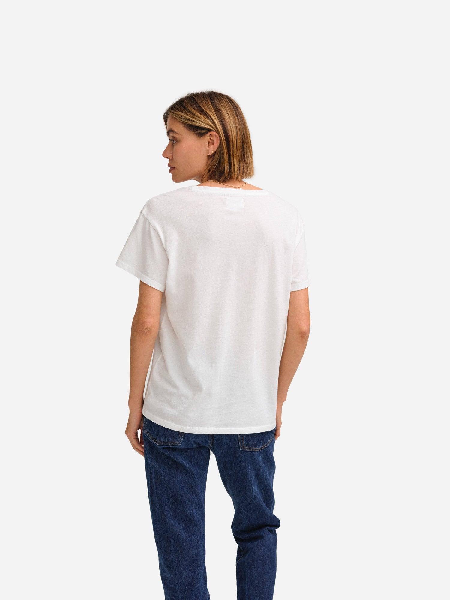 Organic Cotton Classic U-Neck Tee Female Product Image