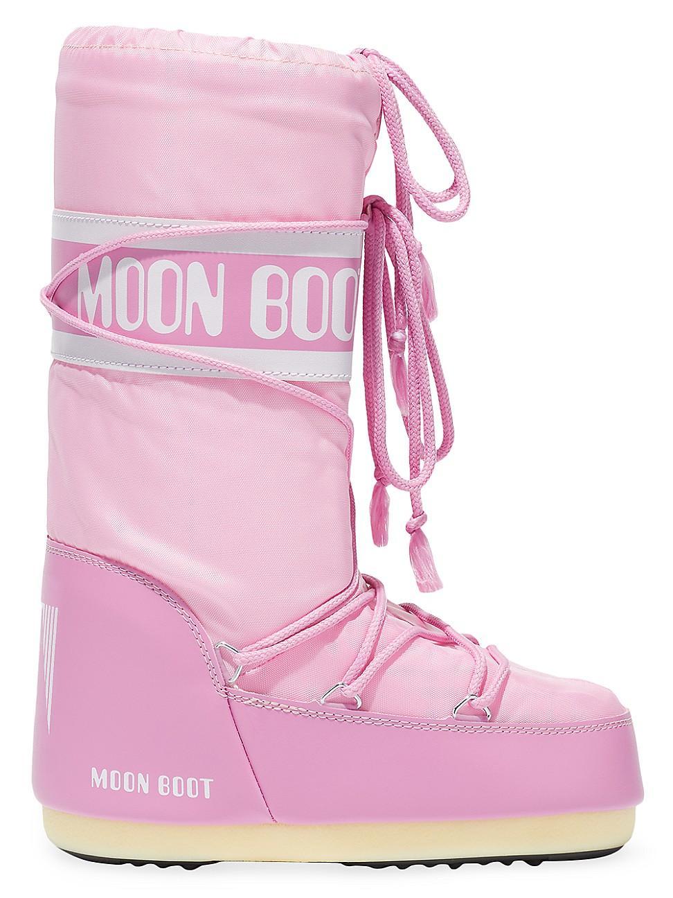 Nylon Lace-Up Snow Boots Product Image