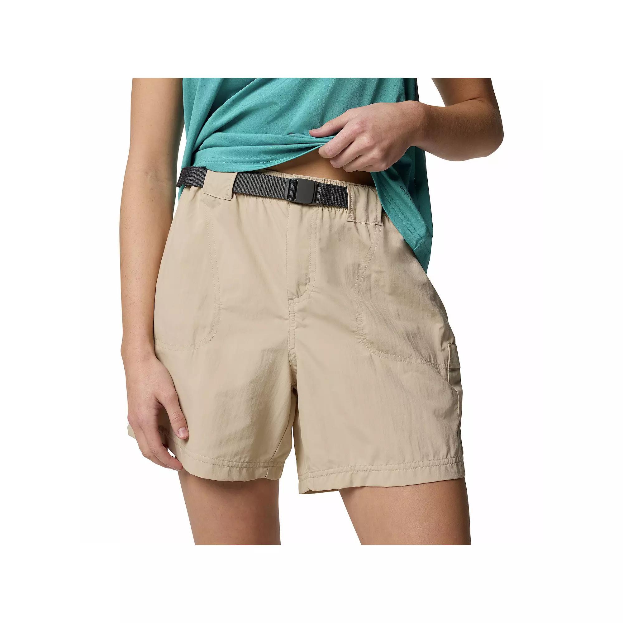 Women's Columbia Sandy River II Cargo Shorts, Size: Medium, Ancient Fossil Product Image