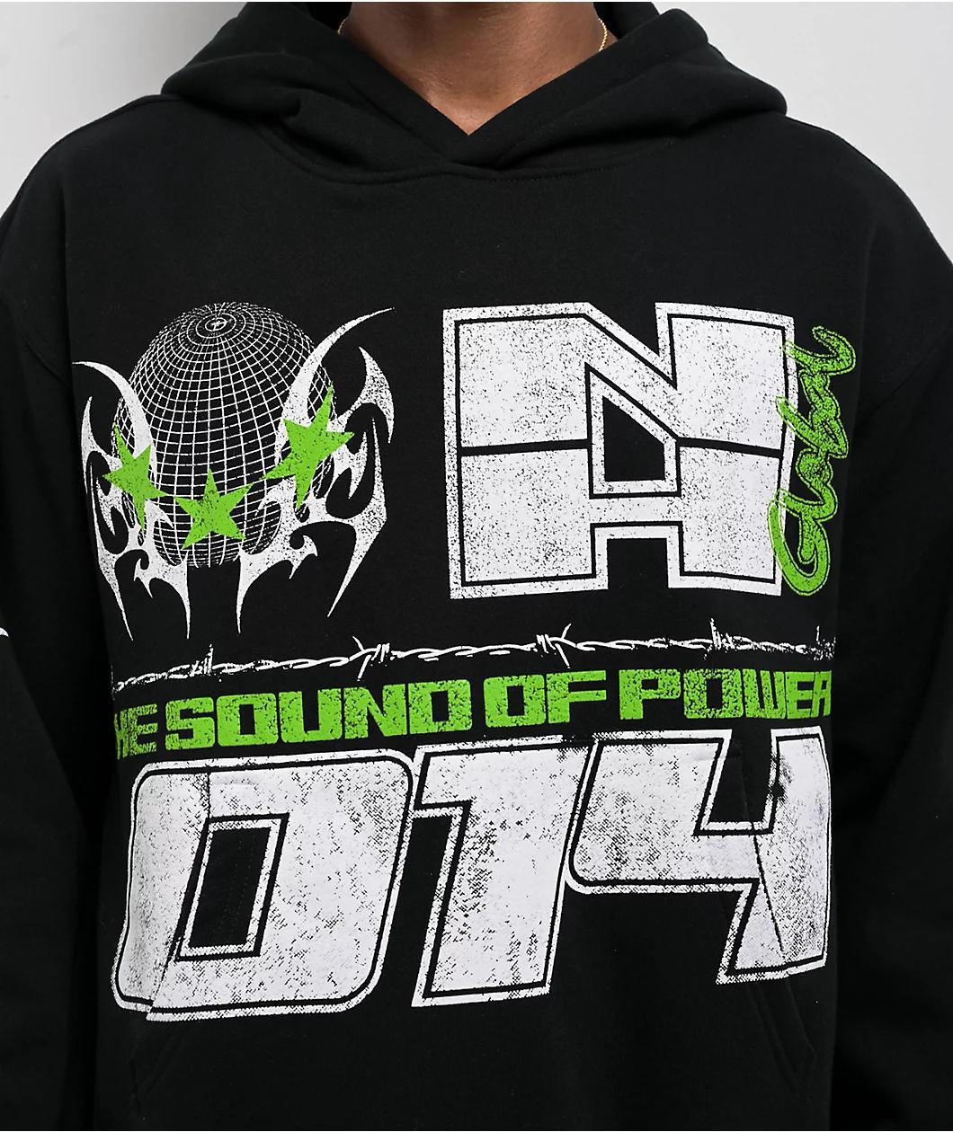 Ninth Hall Global Black Hoodie Product Image