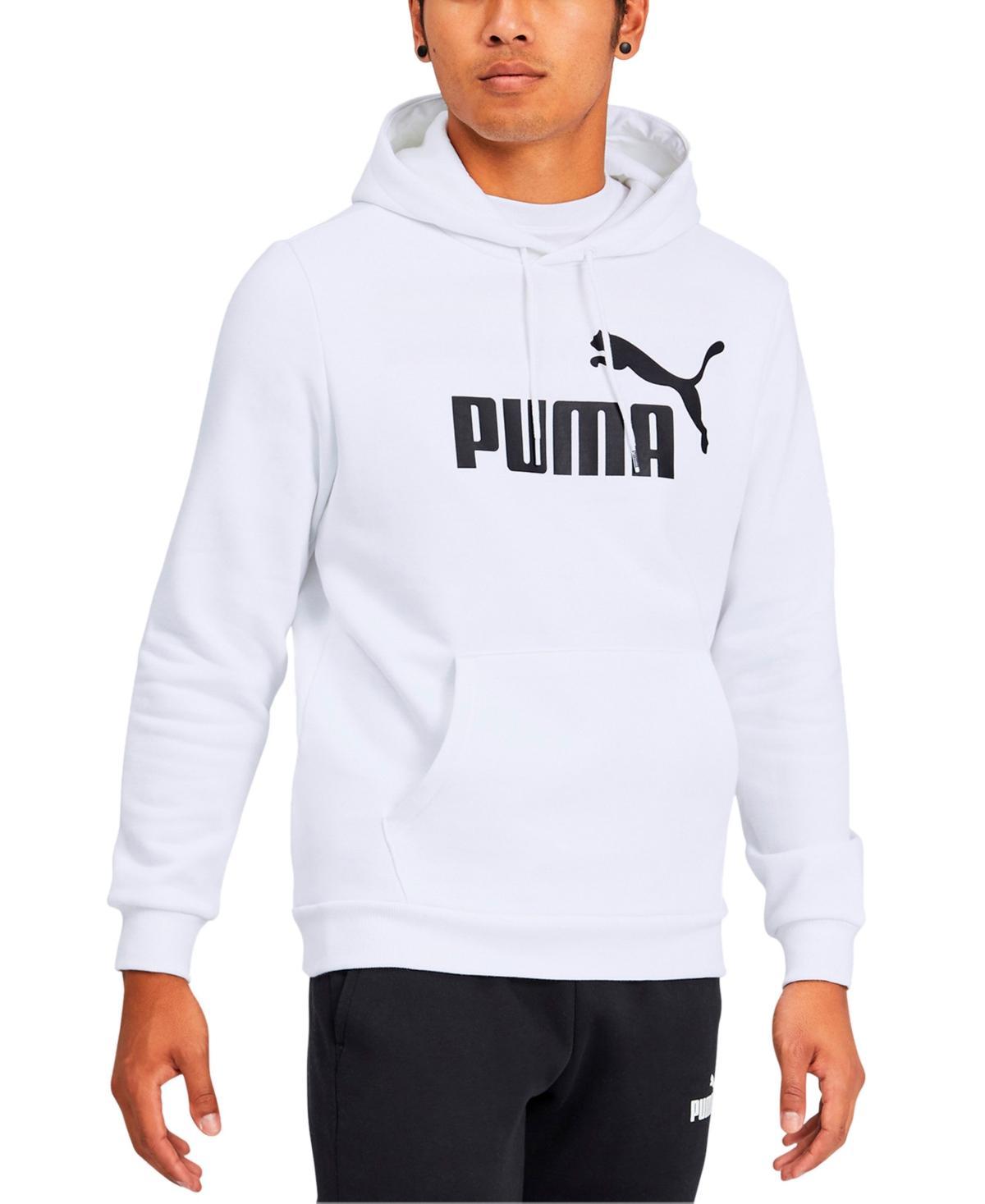 PUMA Essentials Big Logo Fleece Hoodie (Cotton ) Men's Clothing Product Image