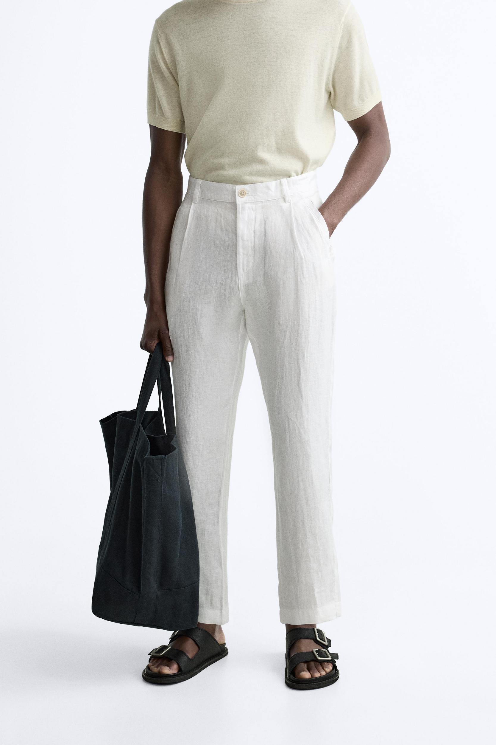 100% LINEN PANTS Product Image