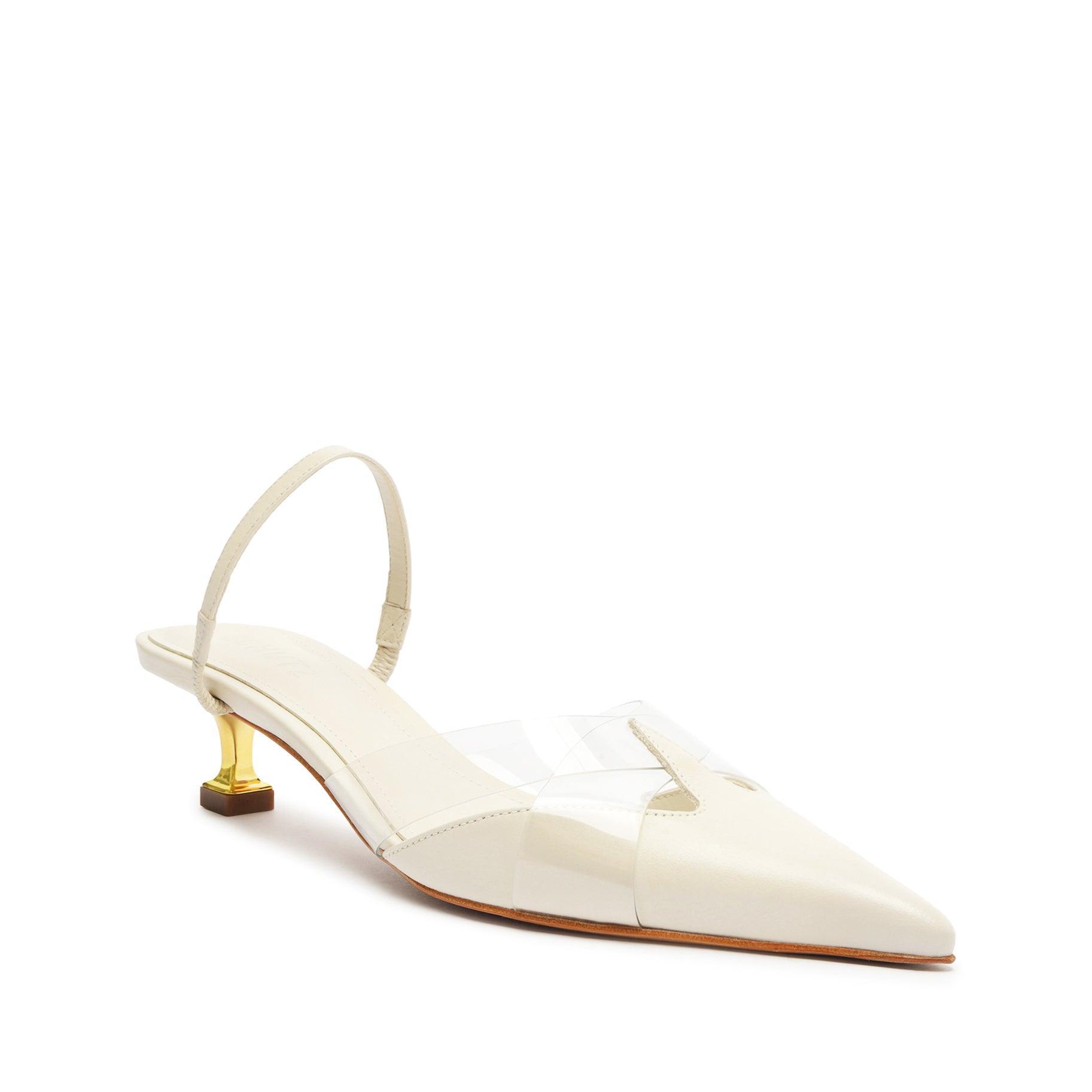 Tori Kitten Vinyl & Leather Pump Product Image