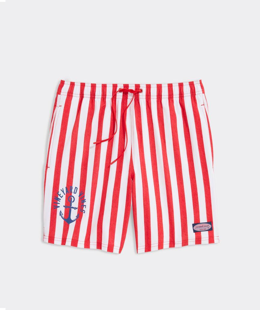 7 Inch Printed Chappy Swim Trunks Product Image