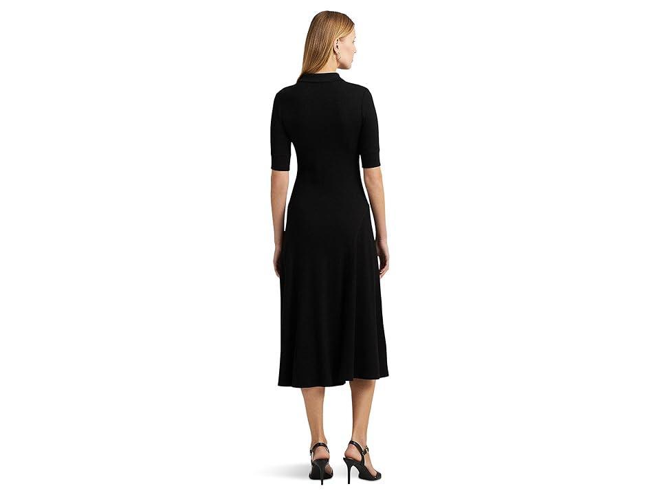 Lauren Ralph Lauren Cotton-Blend Polo Dress (Refined ) Women's Dress Product Image