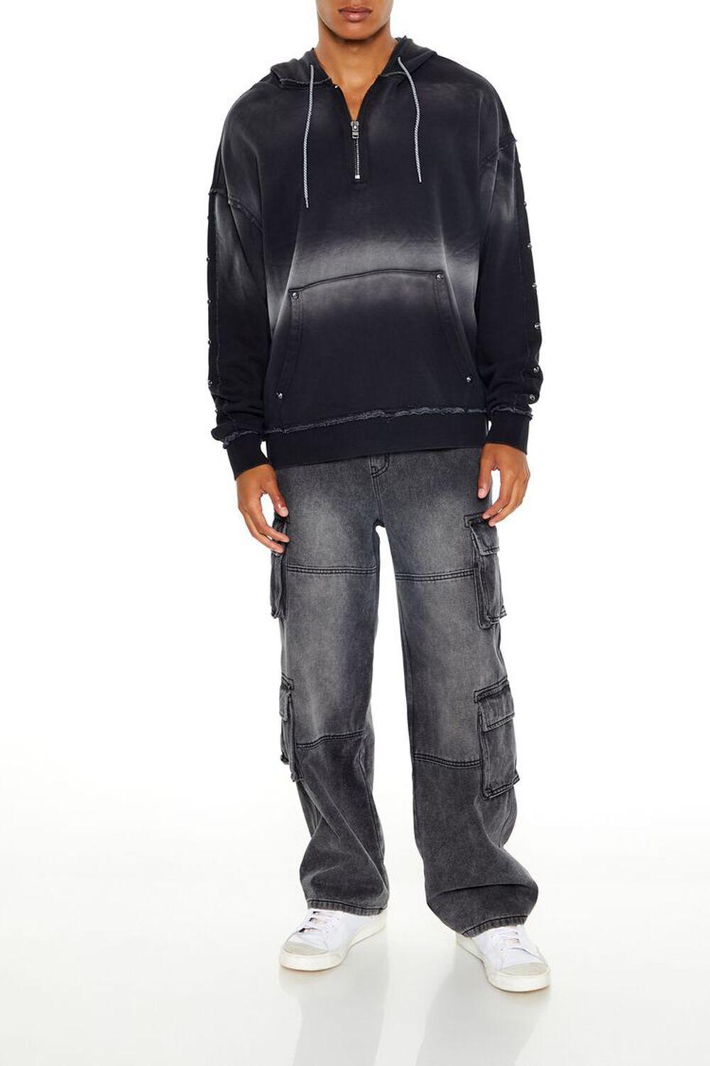 Washed Skeleton Wing Hoodie | Forever 21 Product Image