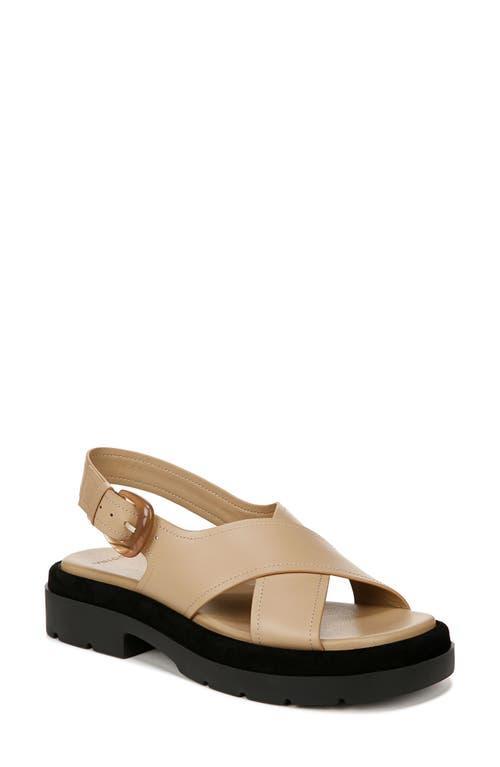 Vince Womens Helena Leather Flat Sandals Product Image