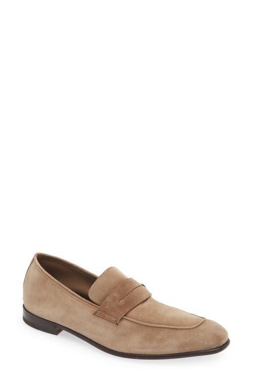 Mens Aurelio Nubuck Twisted Bit Loafers Product Image
