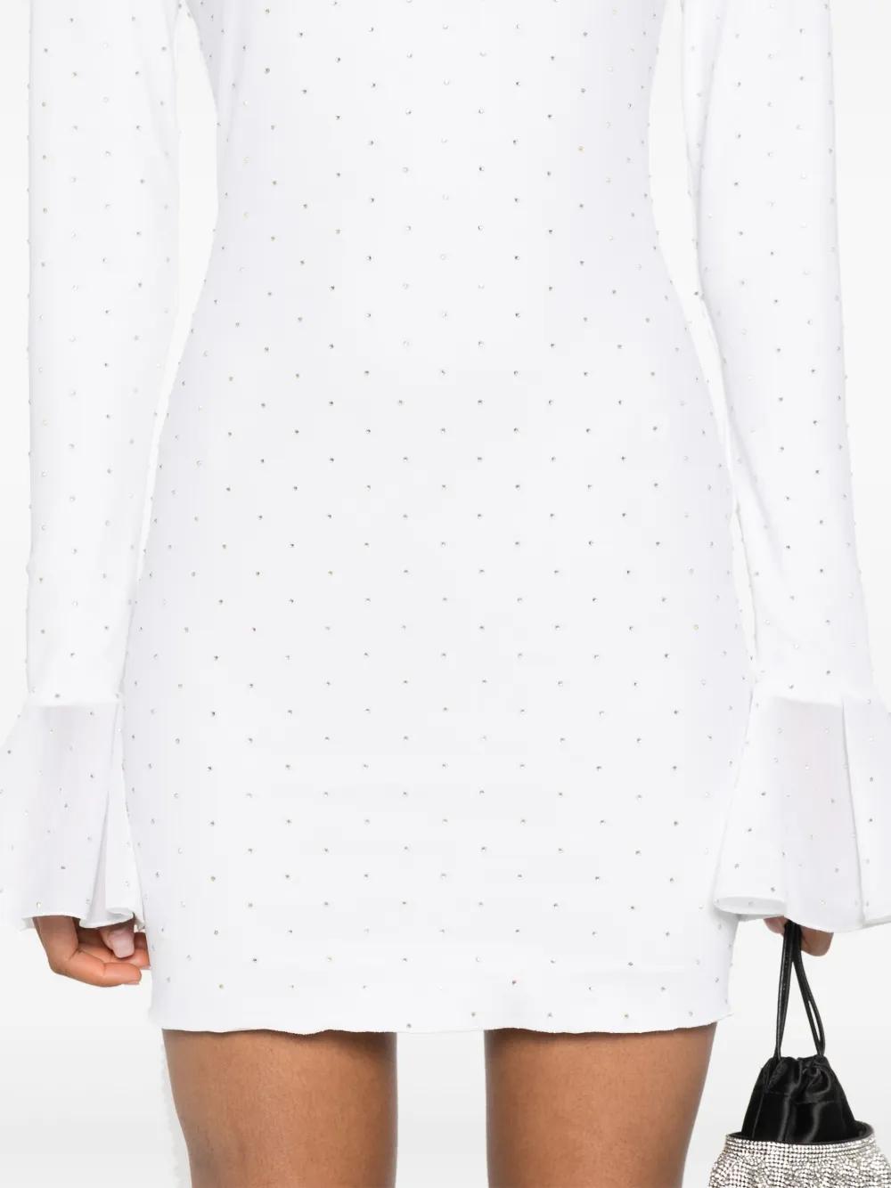 crystal-embellished mini dress Product Image