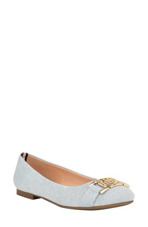 Tommy Hilfiger Gallyne (Ivory) Women's Flat Shoes Product Image