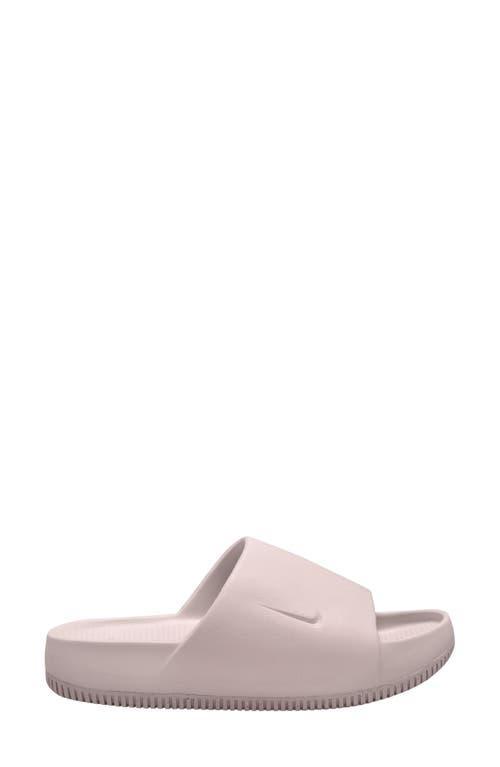 Nike Women's Calm Slide Sandals in Pink/Barely Rose Size 6 Product Image