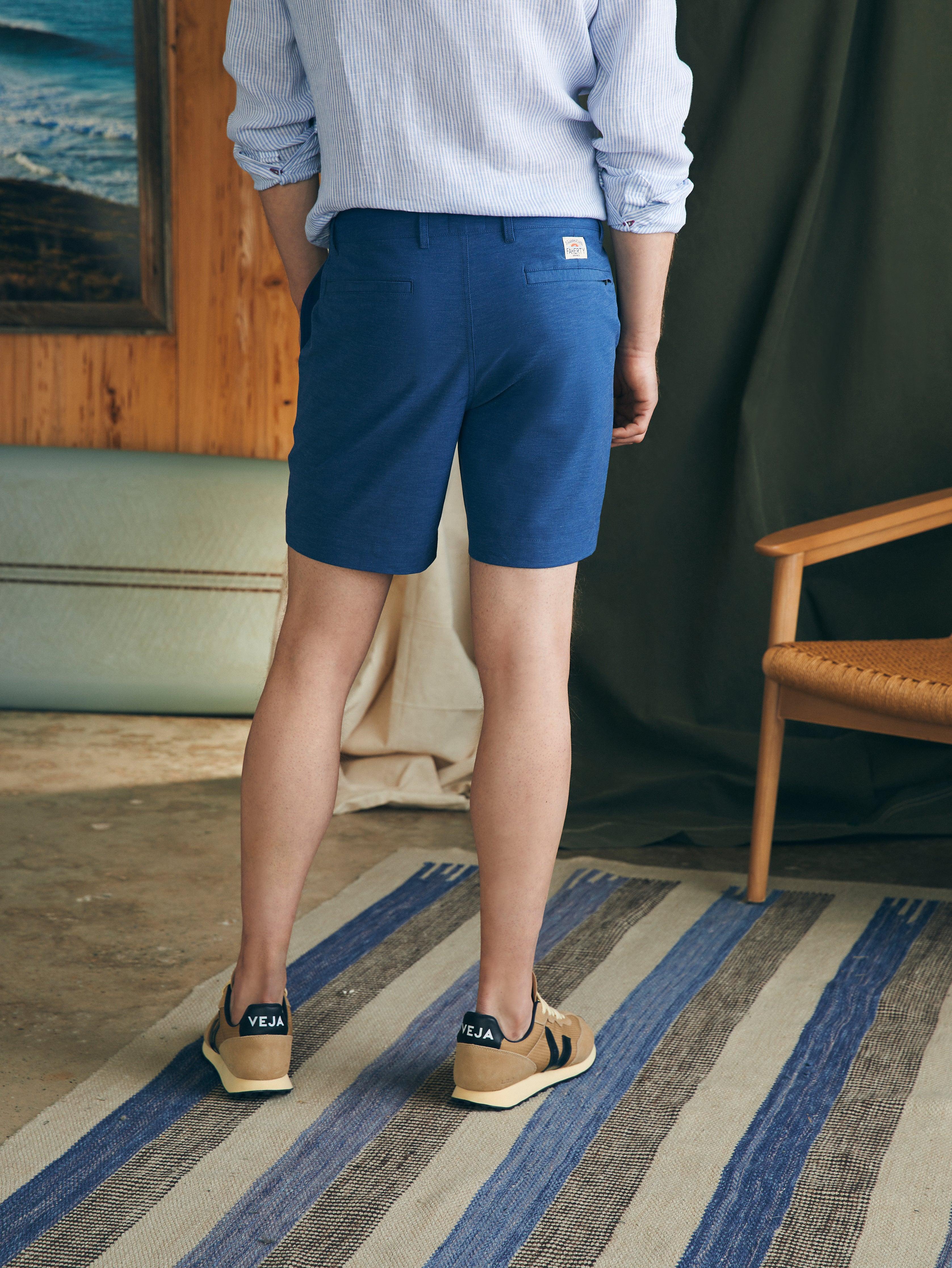 Belt Loop All Day Shorts (7" Inseam) - Navy Male Product Image