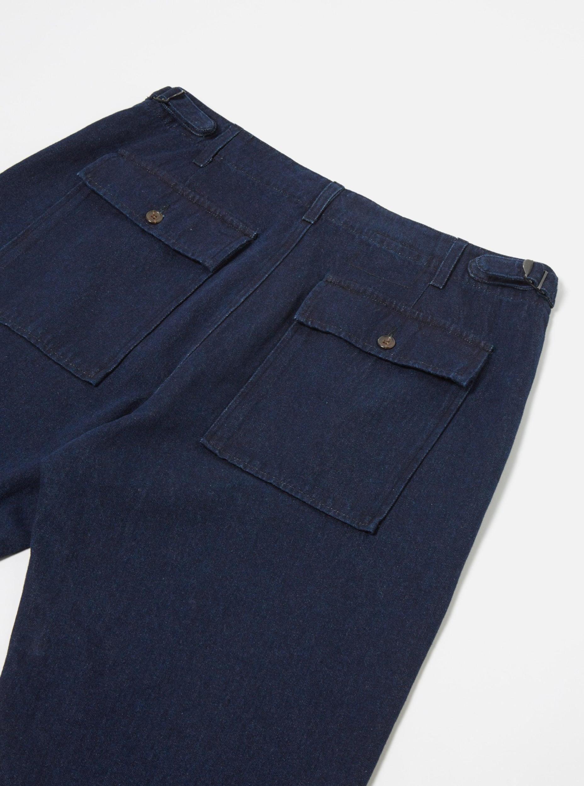 Universal Works Fatigue Pant in 11oz Indigo Denim Product Image