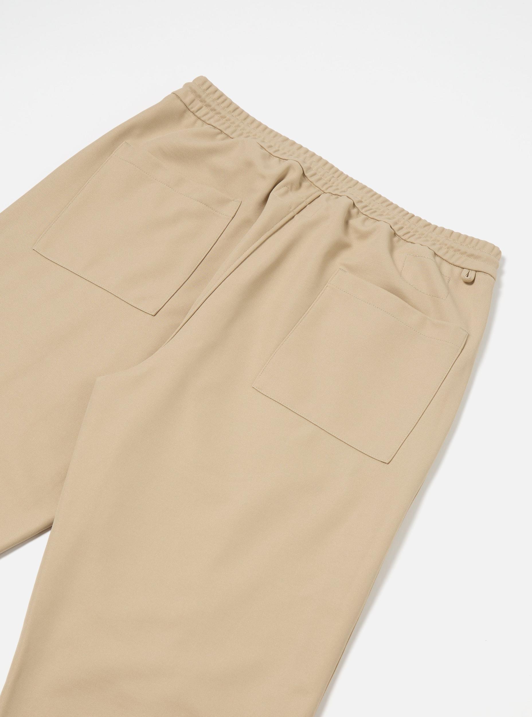 Sand Recycled Poly Organic Cotton Denis Track Trouser Product Image