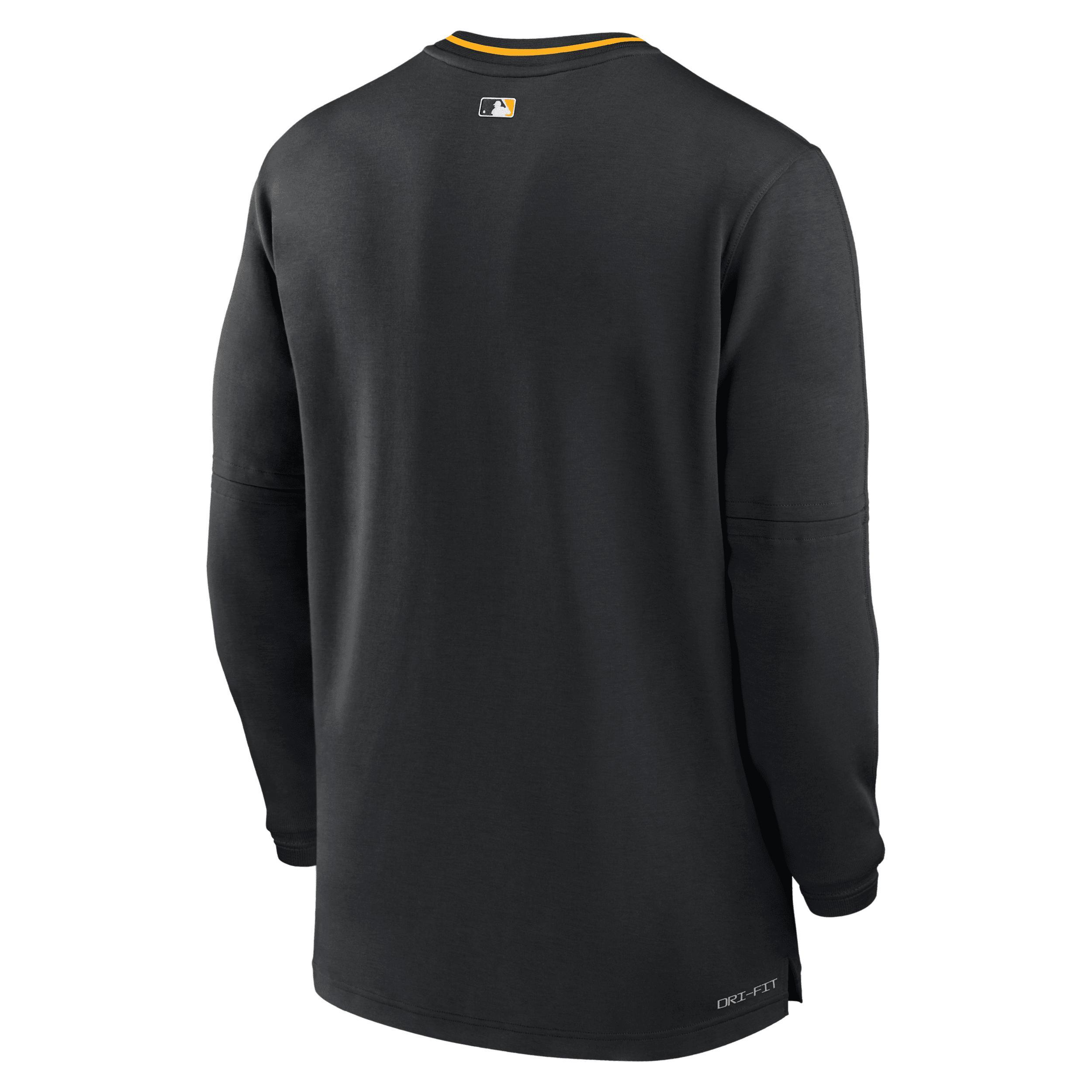 San Diego Padres Authentic Collection Game Time Nike Men's Dri-FIT MLB 1/2-Zip Long-Sleeve Top Product Image