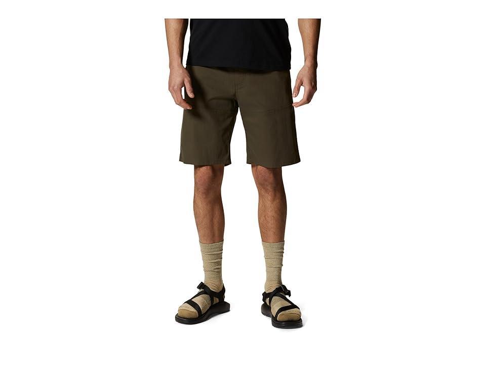 Mountain Hardwear Hardwear AP Shorts (Zinc) Men's Shorts Product Image
