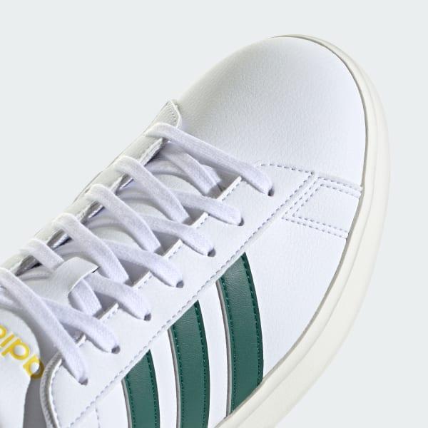 adidas Grand Court Shoes Core Black 4.5 Mens Product Image