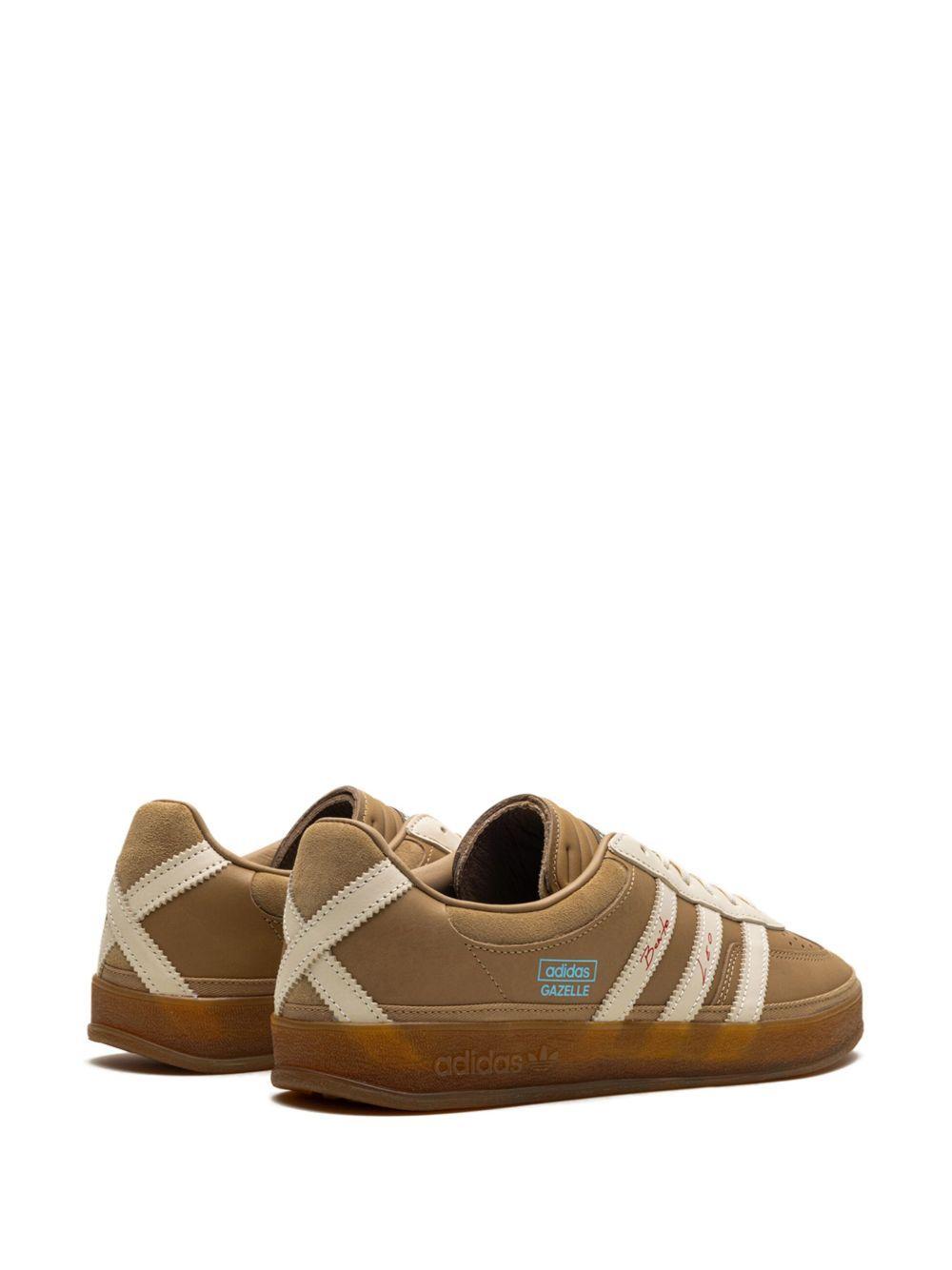 x Bad Bunny x Lionel Messi Gazelle Indoor "Cardboard" sneakers Product Image