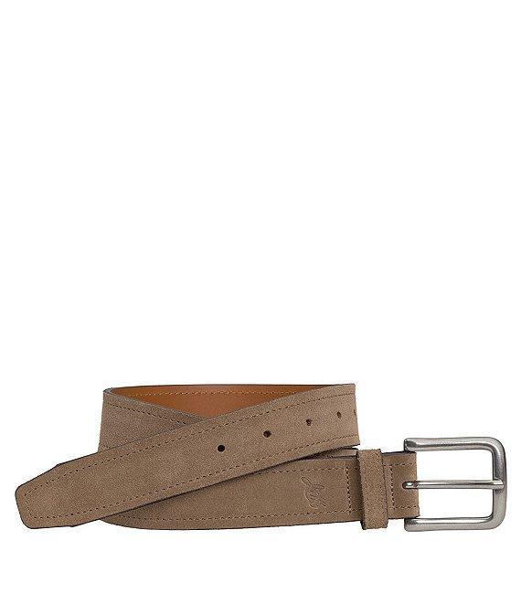 Johnston & Murphy Collection Men's English Suede Baldwin Belt Product Image