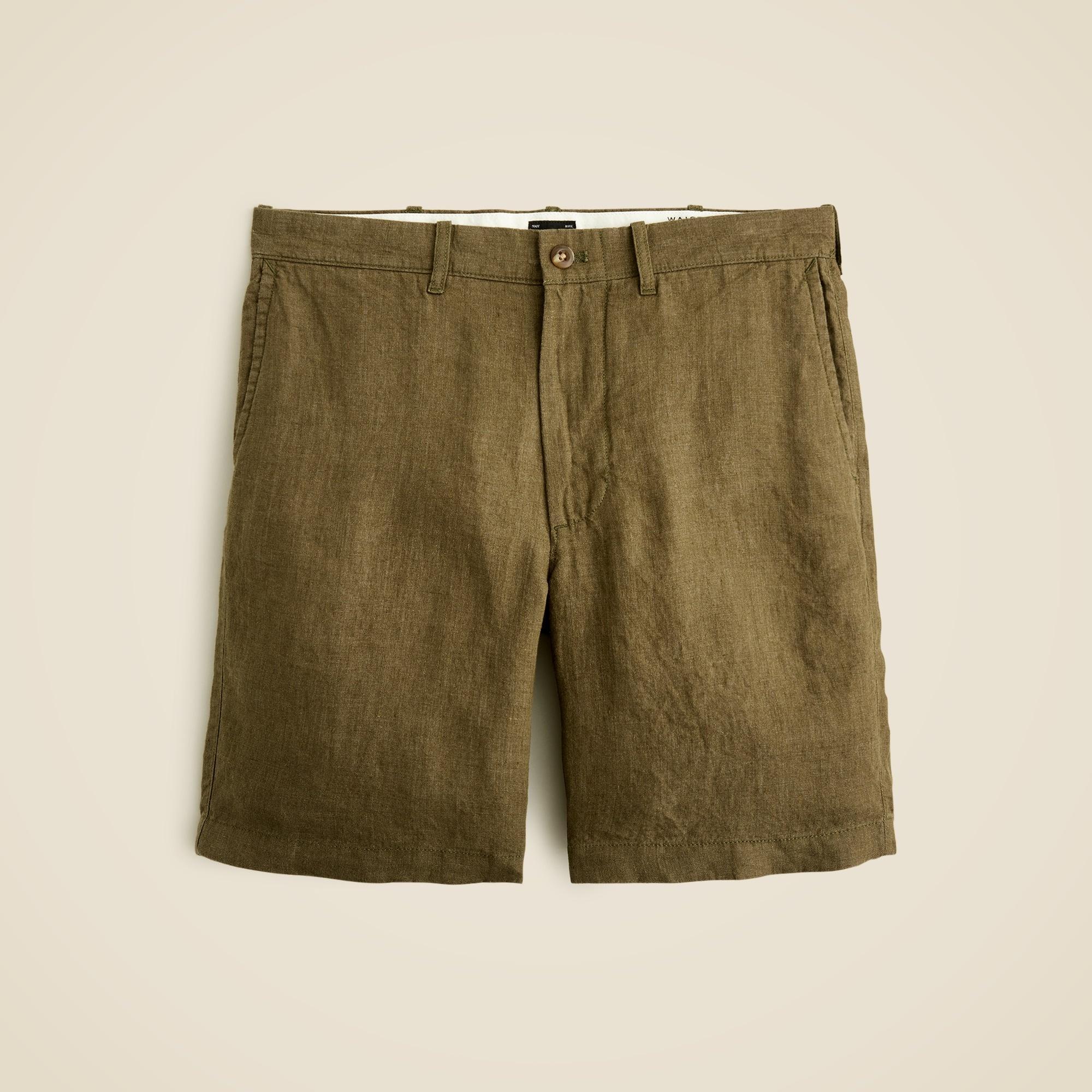 9" linen short Product Image