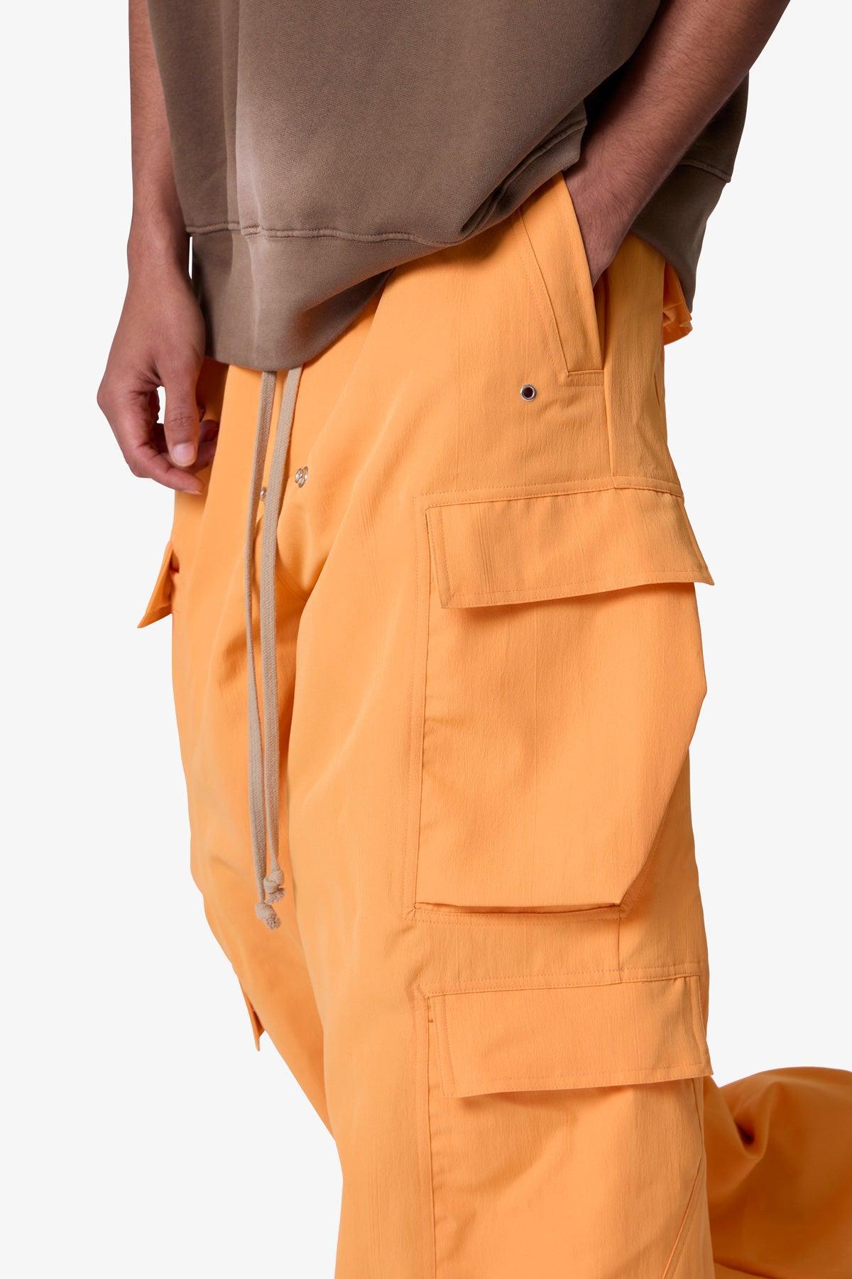 Rave Double Cargo Pants - Orange Product Image