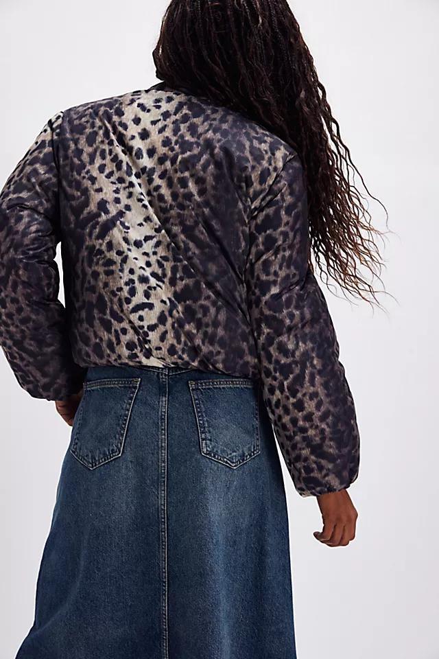 APPARIS  Leni Leopard Bomber Product Image