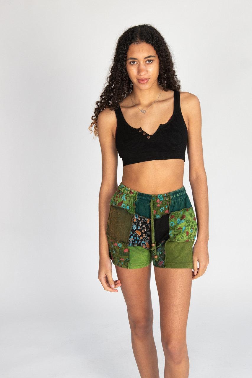 Patchwork Sweatshorts Product Image