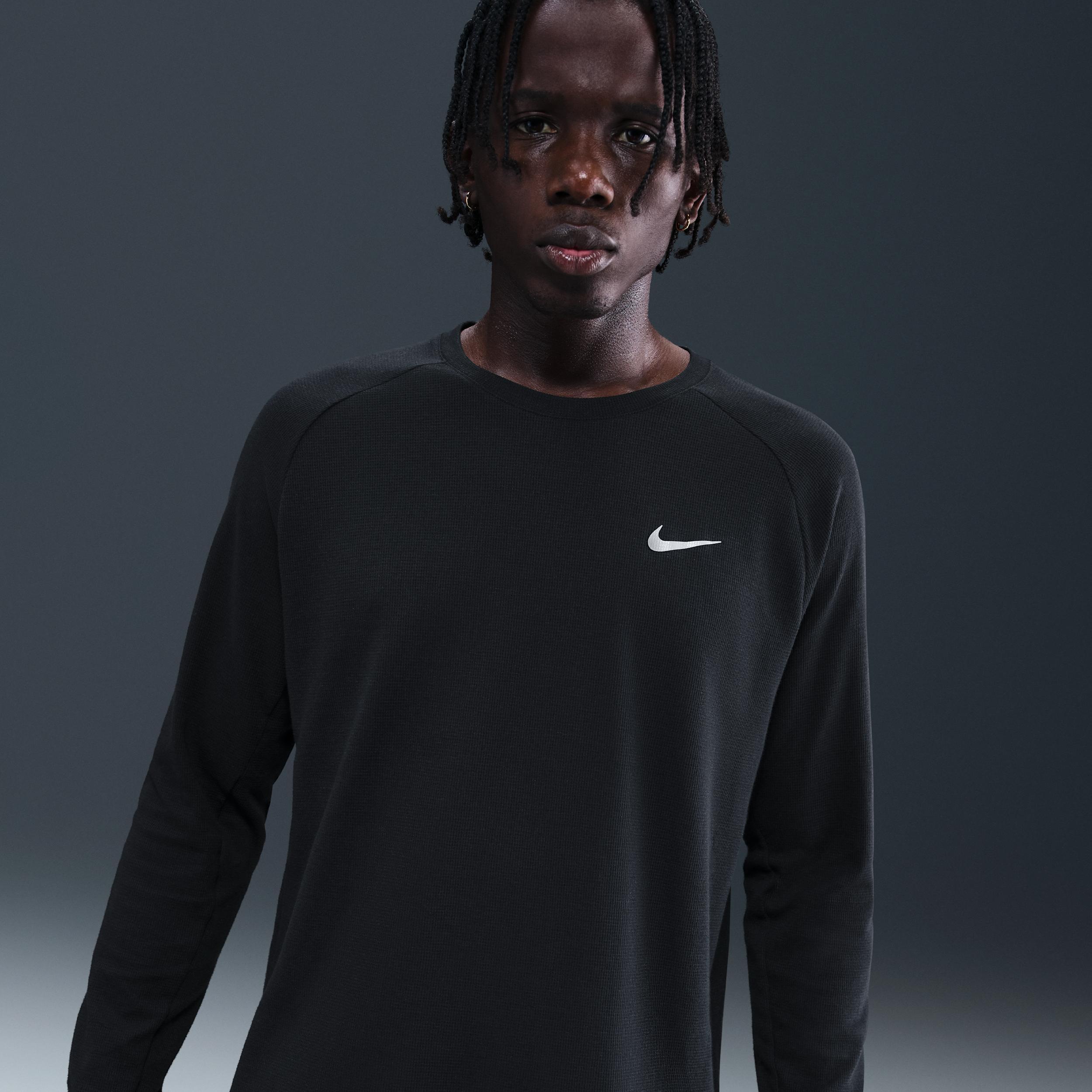 Nike Men's Stride Dri-FIT Running Waffle Crew Product Image