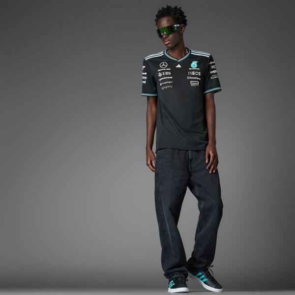 adidas MERCEDES - AMG PETRONAS FORMULA ONE TEAM DRIVER JERSEY AUTHENTIC White L Mens Product Image