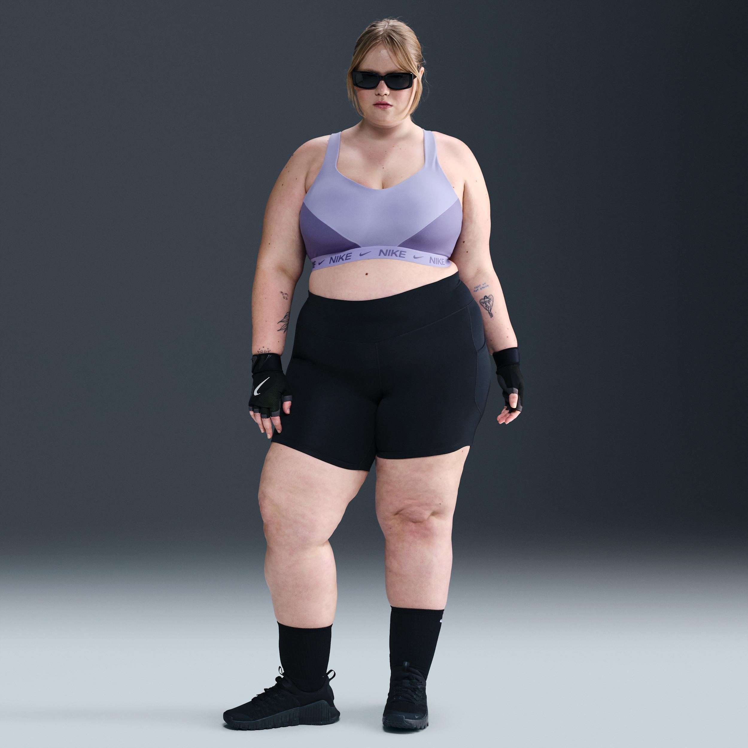 Nike Indy High Support Women's Padded Adjustable Sports Bra (Plus Size) Product Image