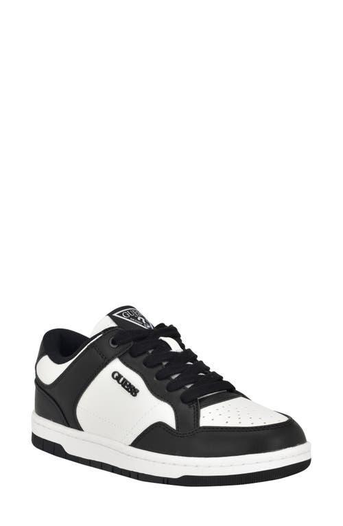 Guess Womens Rubinn Lace-Up Logo Detail Sneakers Product Image