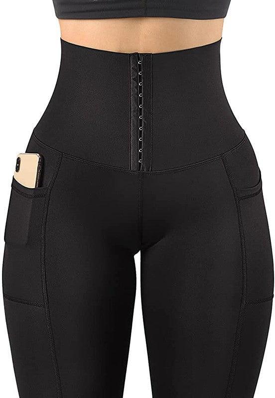 Corset leggings  Soft Body Shaper with Pockets Product Image