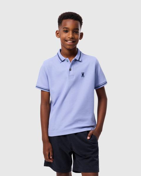 KIDS RIVIERA PIQUE POLO SHIRT - B0K640C200 Product Image