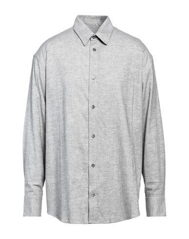 THE ELDER STATESMAN Man Shirt Grey Size L Cotton Product Image