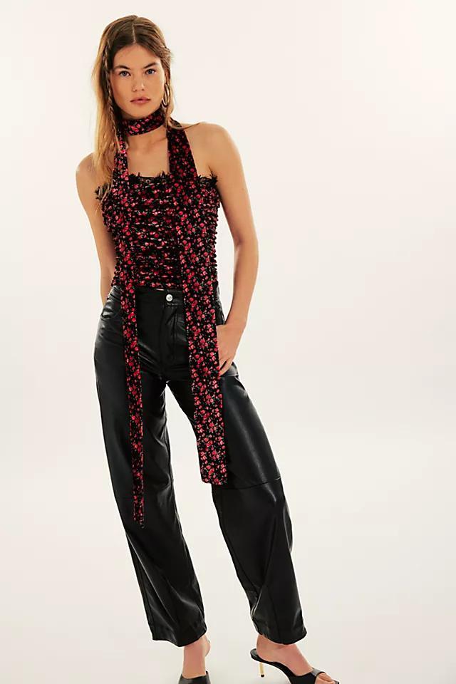 For Love & Lemons Berry Bud Bustier Top Product Image
