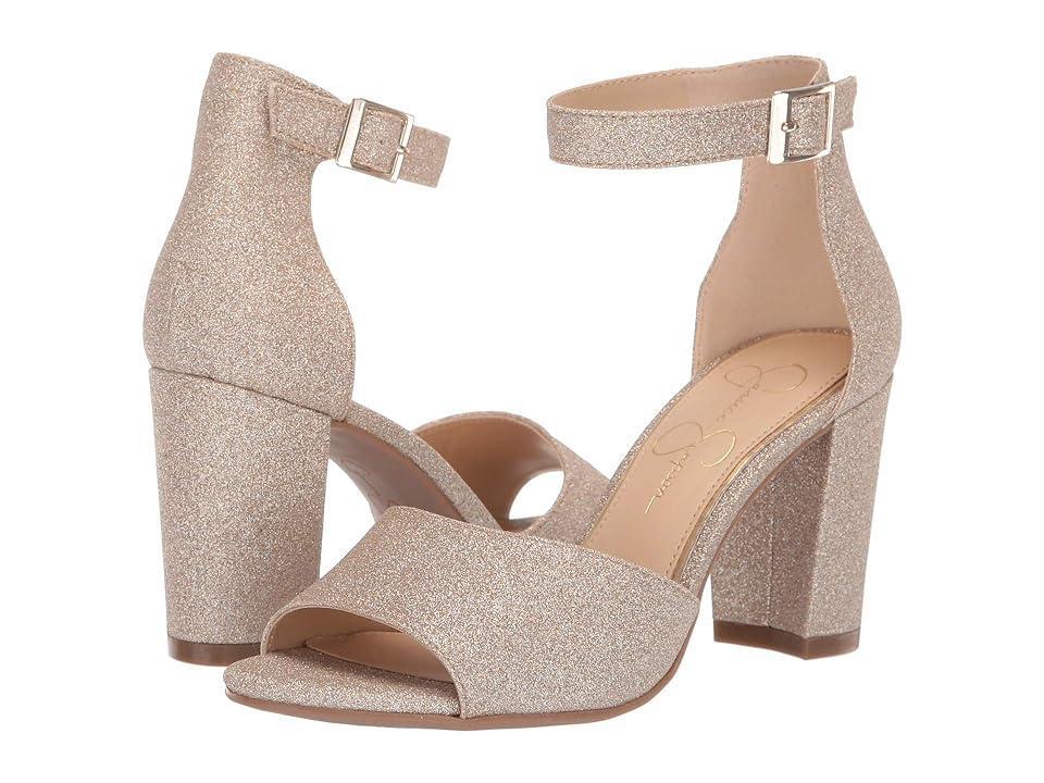 Jessica Simpson Sherron Ankle Strap Block Heel Sandals Product Image