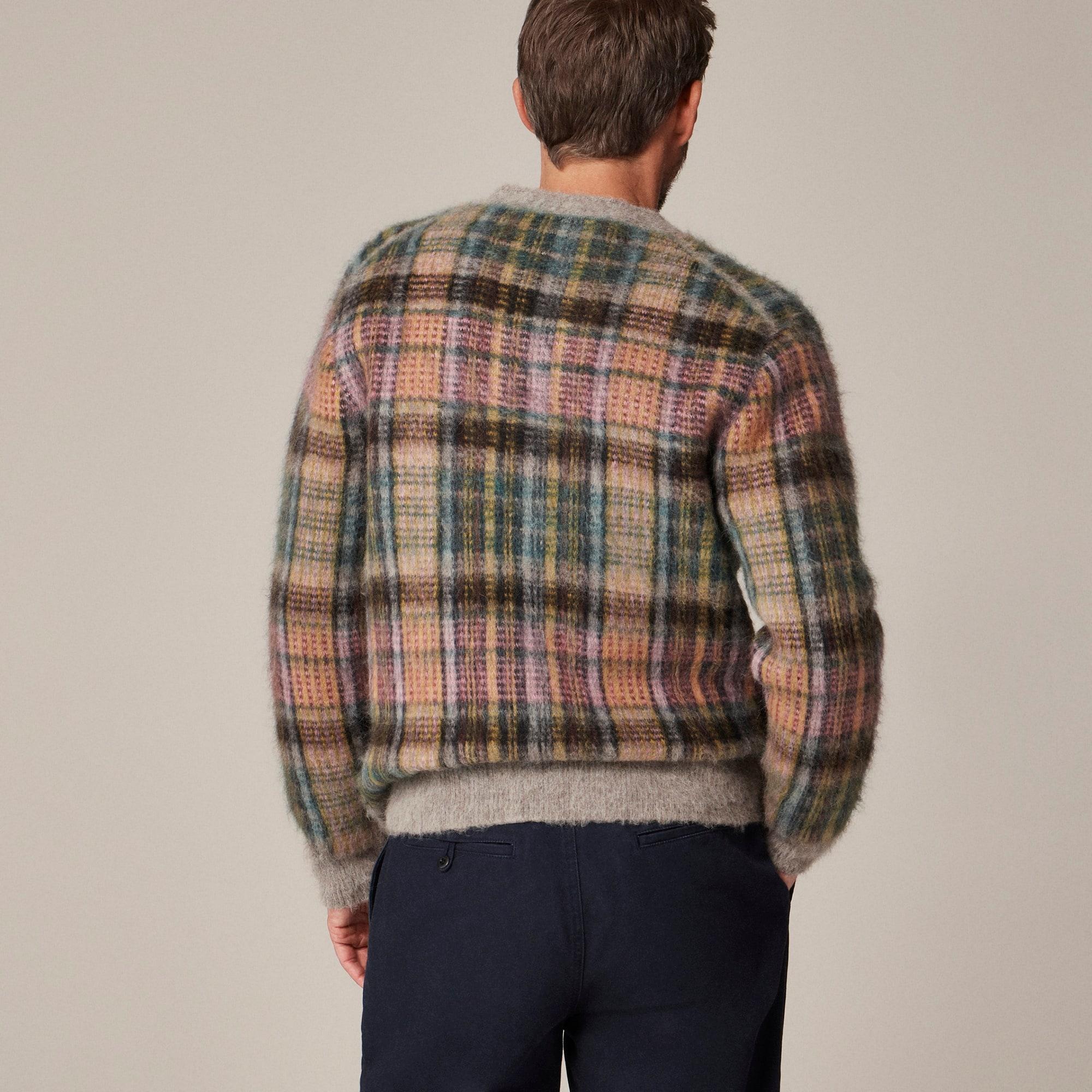 Alpaca-blend V-neck cardigan Product Image