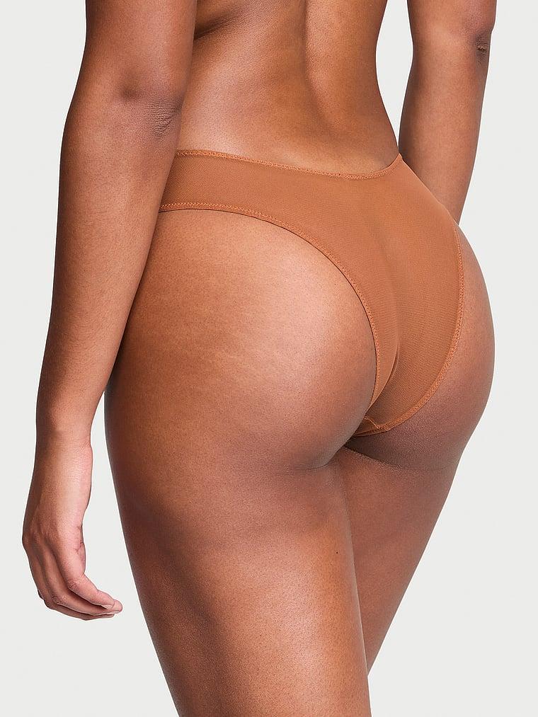 Boho Floral Embroidery Brazilian Panty Product Image
