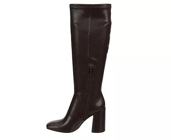 madden girl Winslow Women's Knee-High Boots, Size: 9.5, Dark Brown Product Image
