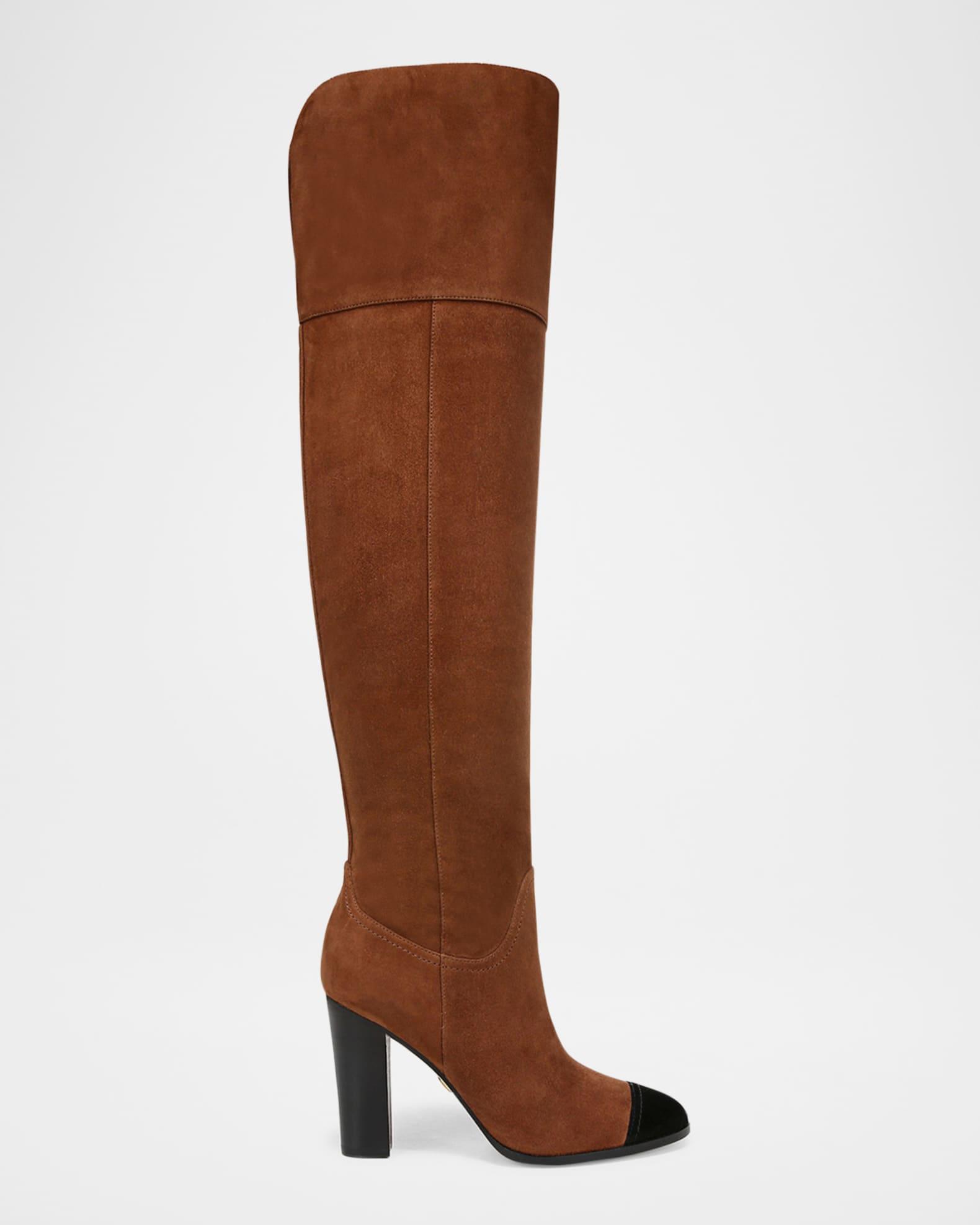 Conrad Suede Over-The-Knee Boots Product Image