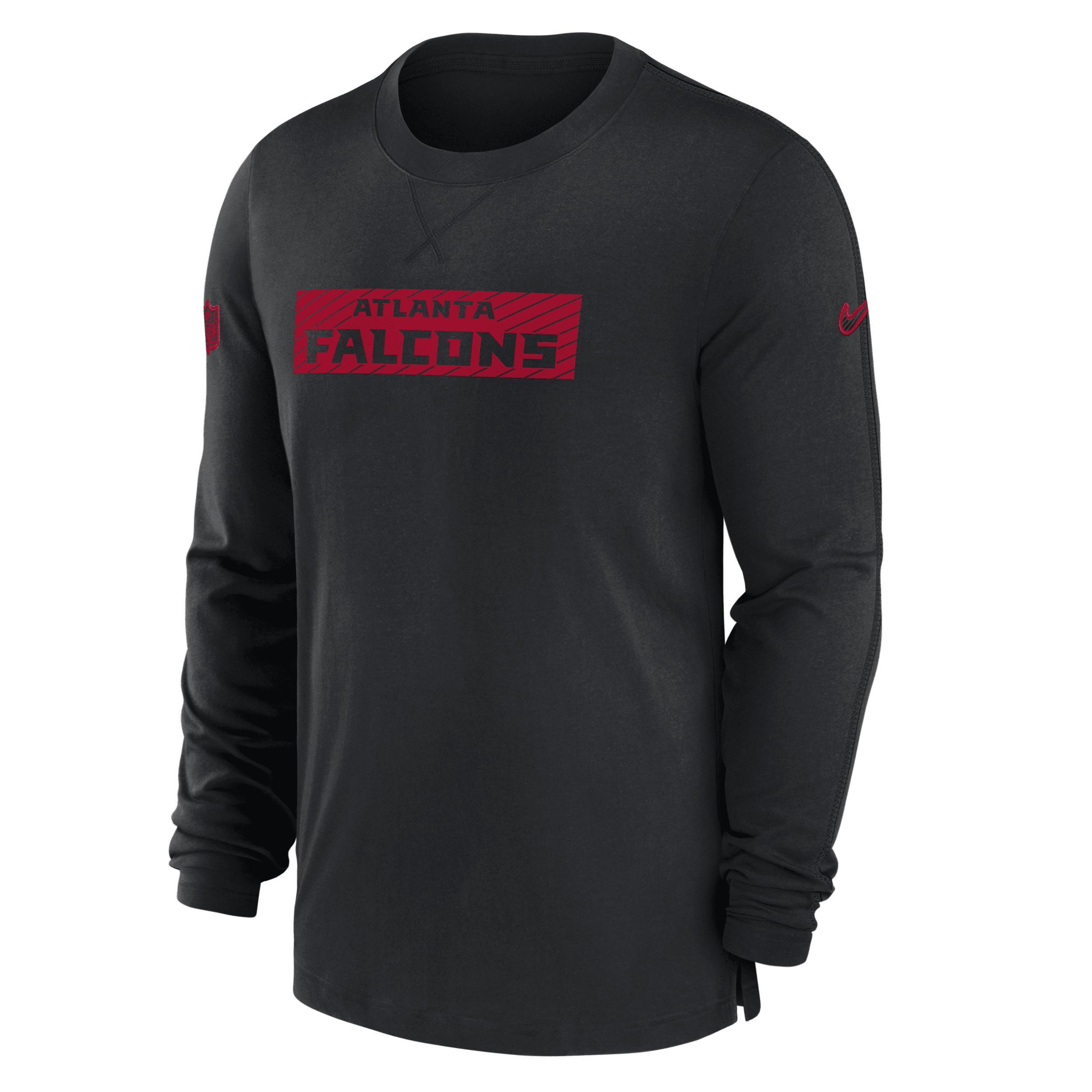 Seattle Seahawks Sideline Player Team Issue Menâs Nike Men's Dri-FIT Long-Sleeve Top Product Image
