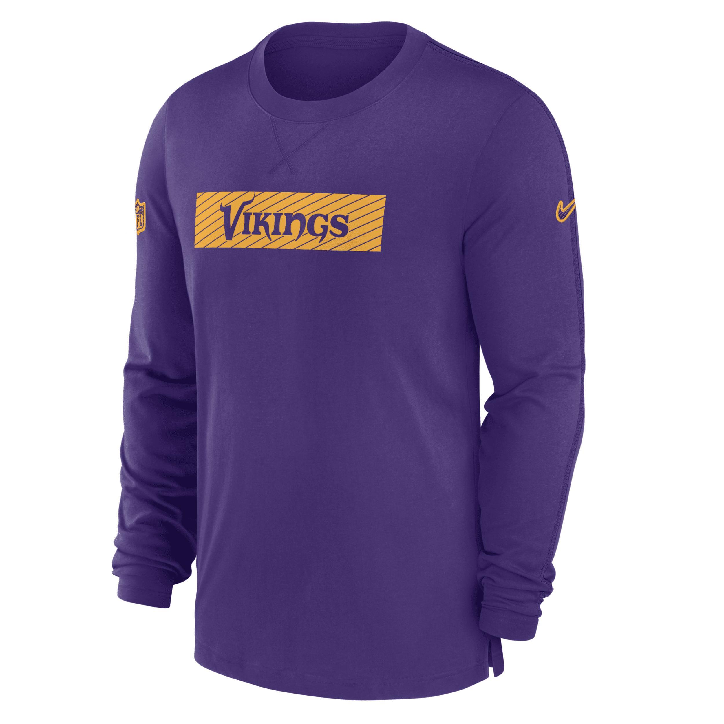 Seattle Seahawks Sideline Player Team Issue Menâs Nike Men's Dri-FIT Long-Sleeve Top Product Image