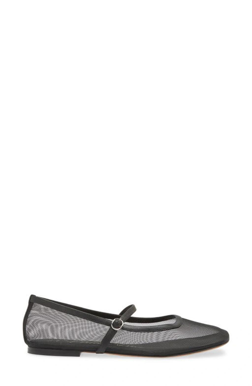 3.1 PHILLIP LIM Mesh Mary Jane Flat In Black Product Image